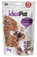 Przysmaki dla psów - IdeaPet O! Kostka z kaczką i rybą 70g - miniaturka - grafika 1