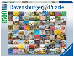 Ravensburger Puzzle 1500 elementów 99 Rowerów 4005556160075 - Puzzle - miniaturka - grafika 1