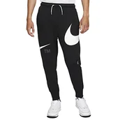 Spodenki męskie - NIKE Męskie spodnie NSW Swoosh Sbb, czarny/biały, XL - miniaturka - grafika 1