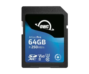 OWC 64GB SDXC Atlas Pro SDXC UHS-II V60 - Karty pamięci - miniaturka - grafika 1