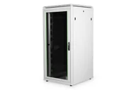 Tuning komputera - akcesoria - Digitus Szafa sieciowa stojąca Unique 19" 32U rack 800x800, drzwi przód szyba, szary, 800kg - miniaturka - grafika 1