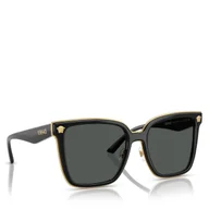 Okulary przeciwsłoneczne - Okulary Przeciwsłoneczne Versace VE 2278D Black - miniaturka - grafika 1
