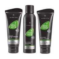 Zestawy kosmetyków męskich - Zestaw Do Golenia Lr Aloe Vera z Aloesem i Pianką - miniaturka - grafika 1