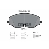 Klocki hamulcowe - Klocki hamulcowe - komplet TEXTAR 2276901 - miniaturka - grafika 1