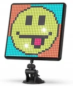 Ramki cyfrowe do zdjęć - WYŚWIETLACZ EKRAN PIXELOWY RAMKA WIELOFUNKCYJNA 32X32 BLUETOOTH PRZYSSAWKA - miniaturka - grafika 1
