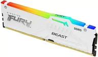 Pamięci RAM - Pamięć Kingston Fury DDR5-6000 32768MB PC5-48000 Beast AM5 RGB White (KF560C36BWEA-32) - miniaturka - grafika 1
