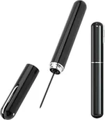 Korkociągi i otwieracze - Aptel Pneumatyczny KORKOCIĄG do BUTELEK z nożykiem do Folii czarny AG911 - miniaturka - grafika 1