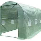 Szklarnie ogrodowe - Tunel ogrodowy "Lys" 4,5 x 2 m - szklarnia - 9 m² - 130 g - zielony - miniaturka - grafika 1