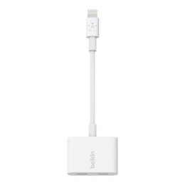 Belkin Dual Lightning Audio + Charger (F8J198btWHT) - Kable komputerowe i do monitorów - miniaturka - grafika 4