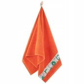 Okrycia kąpielowe dla dzieci - Ręcznik 50x70 Slames zwierzątka Malachit-5617 zielony frotte bawełniany dziecięcy - miniaturka - grafika 1