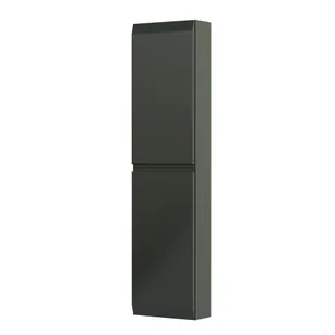 Słupek łazienkowy Oristo Brylant Uni 40x160x17 cm zielony mat OR36-SB2D-40-17-V3 - Szafki łazienkowe - miniaturka - grafika 1