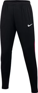 Spodnie damskie - Nike Spodnie damskie W Nk Df Acdpr Pant Kpz, czarne/jasne crimson/białe, DH9273-013, S - grafika 1