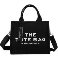 Torebki damskie - Torebka damska Designer Torba na laptopa Płócienna torba na ramię Crossbody Czarny - miniaturka - grafika 1