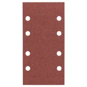 Materiały ścierne - Bosch 10-częściowy zestaw papierów ściernych, wymiary 93x185, ziarnistość 3 x 60 / 3 x 12 - miniaturka - grafika 1