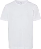 Koszulki męskie - BRAX Męski T-shirt Style Tony Blue Planet ze zrównoważonej bawełny, biały, XL, biały, XL - miniaturka - grafika 1