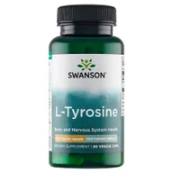 Witaminy i minerały - SWANSON AjiPure L-Tyrozyna 500mg 60kaps - miniaturka - grafika 1