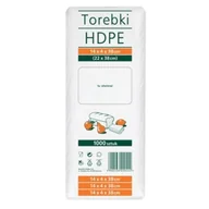 Artykuły masarskie - Torebki spożywcze HDPE 10x4x27 cm - 1000 szt. - miniaturka - grafika 1