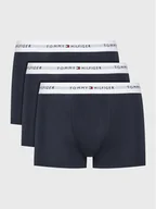 Majtki męskie - Tommy Hilfiger Komplet 3 par bokserek UM0UM02761 Granatowy - miniaturka - grafika 1
