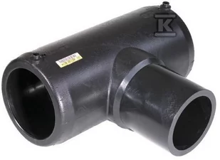 Trójnik równoprzelotowy elektrooporowy 90 SDR7.4 SDR11 SDR13.6 SDR17, woda-gaz - Łączniki, trójniki, kształtki - miniaturka - grafika 1
