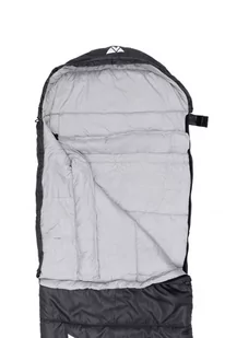 ŚPIWÓR TURYSTYCZNY VOLVEN CAMPER SZARY prawy - Śpiwory - miniaturka - grafika 1