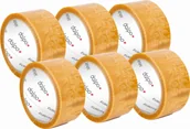 Taśmy klejące - Dalpo Taśma Pakowa DALPO Transparent STRONG 48/60y - 6 szt. - miniaturka - grafika 1