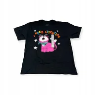 Koszulki męskie - Koszulka T-shirt męski okrągły dekolt SPENCER'S PINKGABBERCAT M - miniaturka - grafika 1