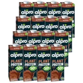 Napoje roślinne - Alpro Napój sojowy wysokobiałkowy Czekoladowy Zestaw 16 x 1 l - miniaturka - grafika 1