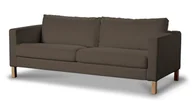 Pokrowce na meble - Dekoria pl pl Pokrowiec na sofę Karlstad rozkładaną brązowy 224 x 89 x 64 cm Etna 1017-705-08 - miniaturka - grafika 1