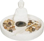 Fontanny ogrodowe - Atmosphera Ogródek zen Wasila, cement, Ø 18 cm - miniaturka - grafika 1