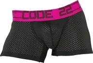Majtki męskie - CODE 22 CODE 22- Bokserki męskie - Motion Trunk Black - Czarne - 1 x rozmiar L - miniaturka - grafika 1