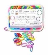 Akcesoria jeździeckie - Waldhausen Gumki do grzywy kolorowe w pudełeczku - miniaturka - grafika 1