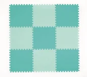 Maty piankowe - LUDI Mata Podłogowa XXL Dwukolorowa 145x145 cm - miniaturka - grafika 1