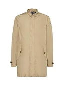 Kurtki męskie - Geox M SESTIERE COAT (M02 kurtka męska, beżowy (Cobblestone Beige F5079), 54 - miniaturka - grafika 1