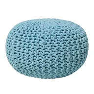 Taborety i hokery - Beliani Puf 40 x 25 cm jasnoniebieski CONRAD - miniaturka - grafika 1