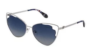 Blumarine Okulary przeciwsłoneczne unisex SBM152, 0E59, 57, 0E59, 57 - Okulary przeciwsłoneczne - miniaturka - grafika 1