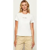 Koszulki i topy damskie - Tommy Hilfiger T-shirt Regular Fit - miniaturka - grafika 1