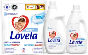 Lovela, Zestaw Kapsułki Płyn Do Płukania Odplamiacz - Środki do prania - miniaturka - grafika 1