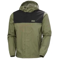 Kurtki męskie - Helly Hansen Męska kurtka przeciwdeszczowa Vancouver, zielona, rozmiar 3XL - miniaturka - grafika 1