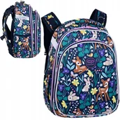 Plecaki szkolne i tornistry - Coolpack Turtle Plecak Szkolny Usztywniany Oh My Deer 25l - miniaturka - grafika 1