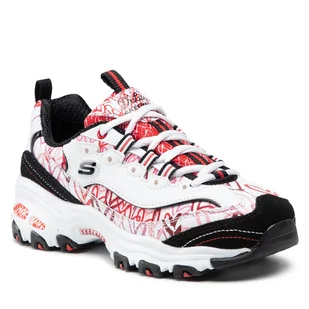 SKECHERS Sneakersy Cupid Charm 149504/WRBK White/Red/Black - Sneakersy damskie - miniaturka - grafika 1