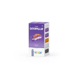 Tm Toys Hey Clay - Gąsienica - - Zabawki kreatywne - miniaturka - grafika 1