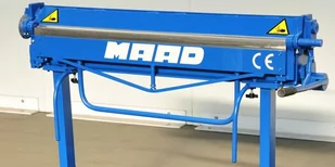 MAAD ZG 1100 / 0.8 mm ZAGINARKA GIĘTARKA KRAWĘDZIARKA DEKARSKA DO BLACHY Z CIĘCIEM MAAD ZG-1100/0.8 mm - Giętarki - miniaturka - grafika 3
