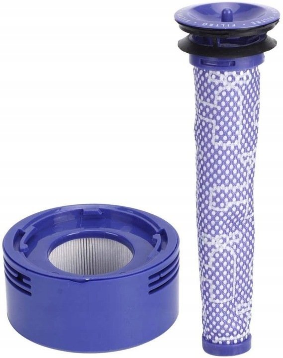 Bisanti 2 sztuki Zetaw Filtr Filtry do Dyson V7 V8
