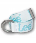Paski - Pasek Lee LOGO BELT LG412012 White 90 - miniaturka - grafika 1