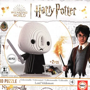 Puzzle 3D, Harry Potter Lord Voldemort, 46 el. - Puzzle - miniaturka - grafika 1
