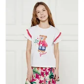 Koszulki dla dziewczynek - Guess T-shirt Regular Fit - miniaturka - grafika 1