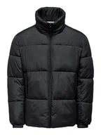 Kurtki męskie - ONLY & SONS Kurtka zimowa "David" w kolorze czarnym - miniaturka - grafika 1