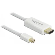 Kable komputerowe i do monitorów - Kabel mini Displayport 1.1M - Hdmi-a M 2M Gold Del - miniaturka - grafika 1