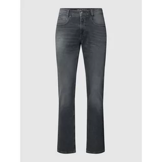 Spodnie męskie - Jeansy z naszywką z logo model Jogn Jeans - MAC - grafika 1