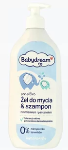 Babydream, Żel do mycia i szampon, 500 ml - Kosmetyki kąpielowe dla dzieci - miniaturka - grafika 1